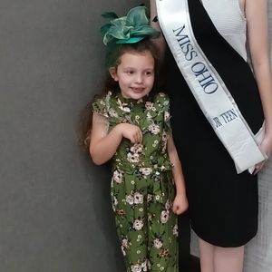 Green Derby Fascinator